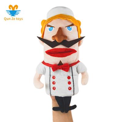 China Eco-friendly Manufacturer OEM ODM Customized Stuffed Toys Felt Hand Puppet Male Human Hand Puppet for sale