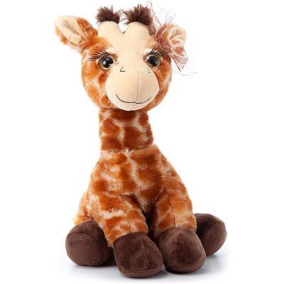 China Eco-friendly Giraffe Stuffed Plush Toys For Kids Christmas Thanksgiving Days Plush Doll Customization Giraffe Animal Doll 12inches for sale