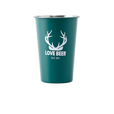 China 304 stainless steel cup coffee beer milk tea sublimation cup nordic creative 17oz 17oz sublimation mug for sale