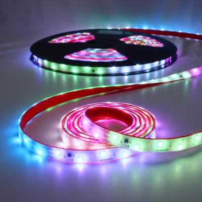 China LANDSCAPE 40 Meters Ip68 Waterproof 5050 Programmable RGB Led Strip Light 2700k 3000k 5500 Kelvin Lights 24v Dmx512 for sale