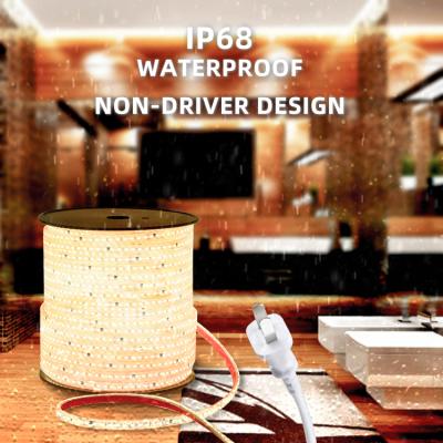 China Silicon Rope China LANDSCAPE Promotion Flexible Outdoor Lights Pool High Voltage Led Strip Underwater Line New From 2021 for sale