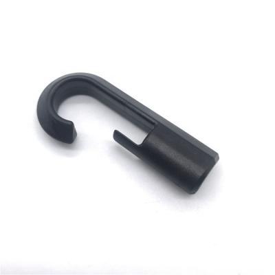 China Eco-friendly Good Quality Plastic Lanyard Hook Display Material Snap Loop POM Hook Plastic For Bag Parts for sale