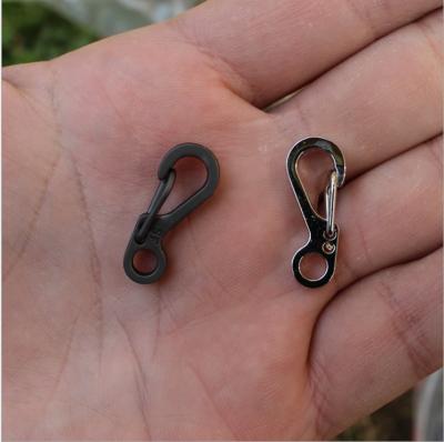 China Durable Mini Clasp Climbing Carabiner Keychain Hooks SF Carabiner Hook for sale