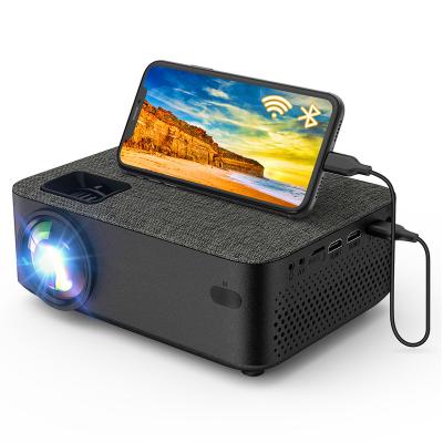 China Portable Hd Built-in LCD Projectors Speakers Factory Supply JIELEMEI Reflecting Screen Kid Gift Smart Home Theater 4k LCD Projectors for sale