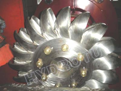 China Pelton Hydro Turbine / Pelton Water Turbine with Synchronous Generator for sale