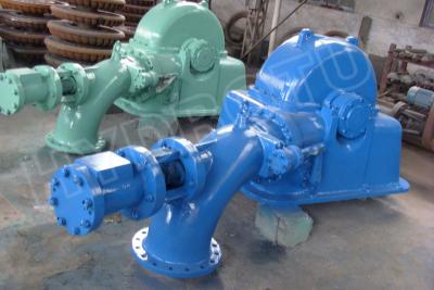 China 50m - 250m de Hydroturbine van Impulsturgo/Waterturbine voor 100kw - 2000KW-Waterkrachtproject Te koop