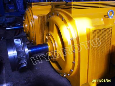 China Sistema de la excitación del generador 2000KW con la turbina de Francis Hydro Turbine/del agua en venta