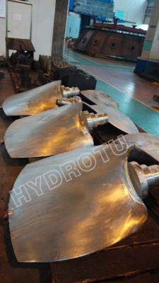 China 100-1000KW  Hydro Turbine with stainless Steel runner blades and ZG20SiMn Guide Vanes for sale