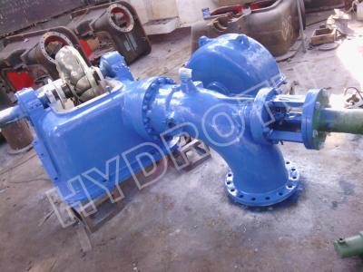 China Turbina de agua de impulso/turbina hidráulica 100KW - 1000KW de Turgo con el corredor del acero inoxidable en venta