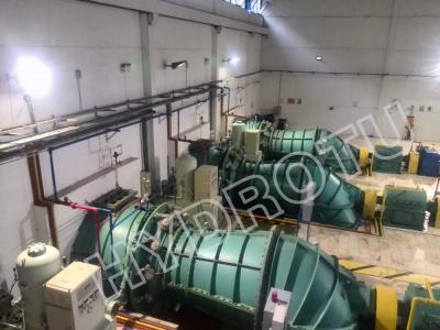 China Horizontal S Type Hydro Turbine Generator with Stainless Steel runner Blades for sale