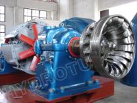 China Horizontal Shaft Francis Hydro Turbine for Water Head 20m - 300m for sale