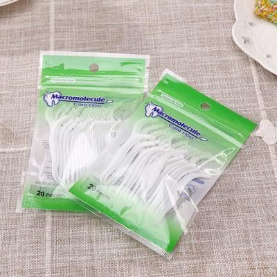 China Easy Pick Teeth Thin Flosser Flosser Picks Home Use 20pcs Polystyrene Flosser Flosser Flosser Picks for sale