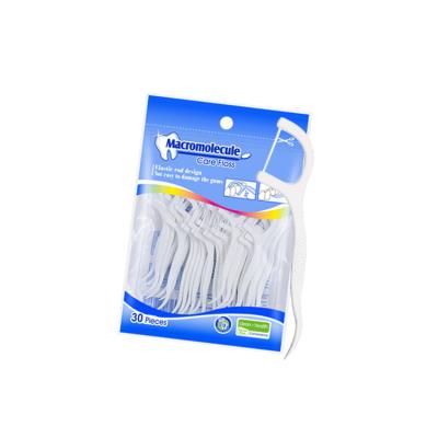 China For Home Use Custom Making 50 Pcs Plastic Toothpicks/Natural Teeth Eco Floss Toothpick Box Bag Floss for sale