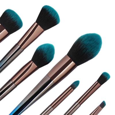 China Angular Blush Various Makeup Brush 7pcs/Set Factory Sale Cute Gradient Blush Lip Liner Makeup Brush for sale