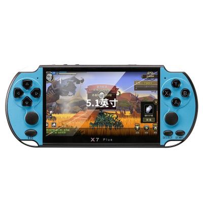 China Wholesale Mini Handheld Portable Retro Game Console X7 Plus Video Retro Kids MP5 MP5 Player With 10000 Games 5.1