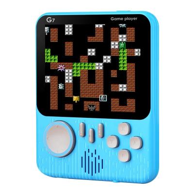 China G7 Retro Support Multi Players Handheld Game Player 3.5 Inch Game Console Built In 600 Games Classic Handheld Console for sale