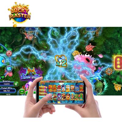 China Metal + Acrylic / Customize Original Develop Fire Link App Mobile Software High Stake Fish Slot Game Online for sale