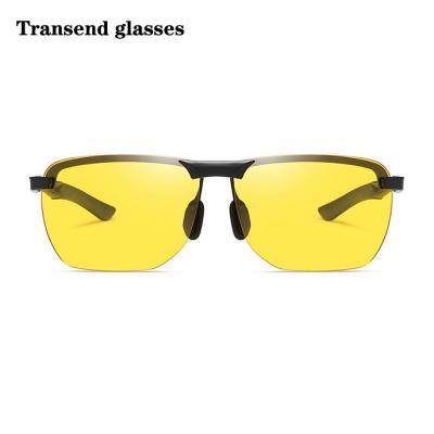 China Wholesale Trending Fashion Sunglasses 2022 Vintage Sunglasses Ocean Color Metal Fashion Polarized Women Tinted Small Rimless Sunglasses Men for sale