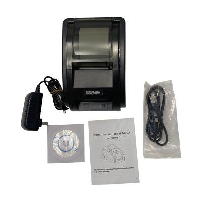 China Black 58mm High Speed ​​Label Label Thermal Printer KL-FC168 9V/3A Thermal Printer for sale