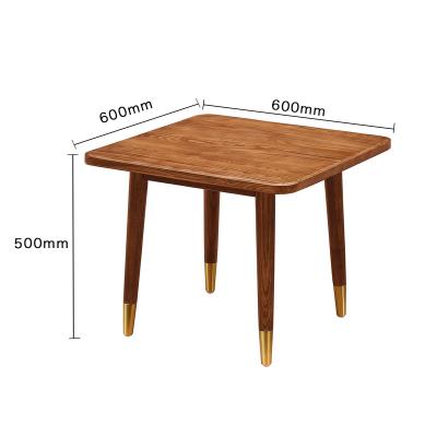 China Modern Hot Sale Wooden Coffee Table Storage Shelf Rustic Tea Table For Living Room TV Stand Side End Table for sale