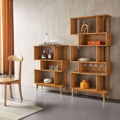 China Wholesale Solid Wood Modern Solid Wood Home Office Bookcases Industrial Tier 3 Shelf 3 Tier Storage Racks for sale