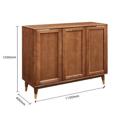 China Hot Sale Modern Home Furniture Living Room Cabinets Modern Solid Wood Shoe Rack Storage Cabinet for sale