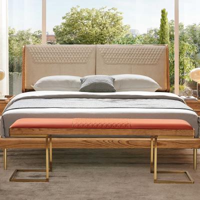 China Wholesale modern style special hot sale natural solid wood single bed for bedroom furniture for sale