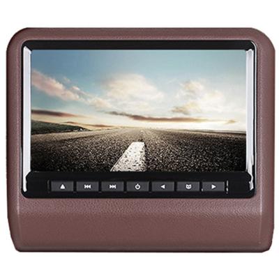 China 9 Auto-Kissen-Monitoren ABS Zoll TFTs LED materielle Art 500/1 Kontrast-Verhältnis zu verkaufen