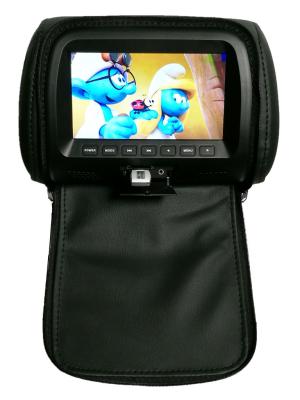 Cina Zipper il tipo angolo di visione orizzontale 120° del video input doppio dei monitor del cuscino dell'automobile in vendita