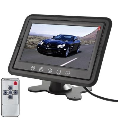 China Brillo ajustable EV-706DA-T del monitor de la pantalla táctil del coche de TFT LCD de 7 pulgadas en venta