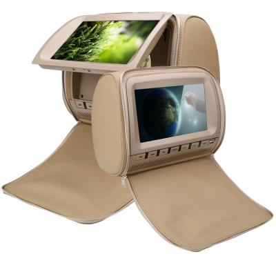 Κίνα Headrest DVD αυτοκινήτων οθόνης ικανότητας Temp -20℃ εργασίας οργάνων ελέγχου σε 75℃ Ev-9001D2 προς πώληση