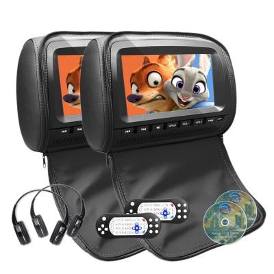 Chine C.C 6V - alimentation de moniteur de l'appui-tête DVD de voiture de couverture du cuir 1080P de l'énergie 18V à vendre