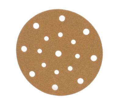 China High Performance Sandpaper 120 Grit Sandpaper Sandpaper Discs Aluminum Oxide Yellow Sandpaper for sale