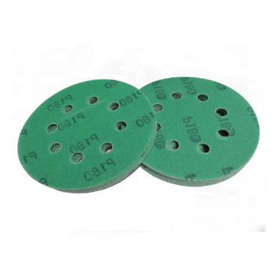 China Polishing 60 To 2000 Grit Aluminum Oxide Paper Sanding Hook And Loop Sanding Discs For Polishing for sale