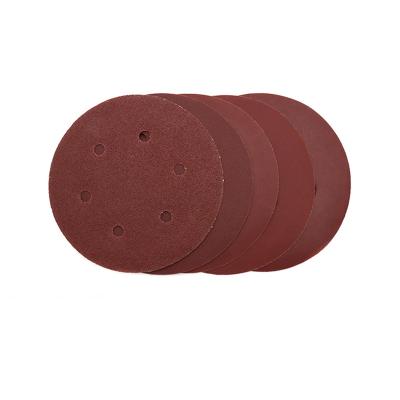 China High Performance Sandpaper Disc Self Adhesive Aluminum Oxide #120 #180 #240 #320 Sanding Hook & Loop for sale