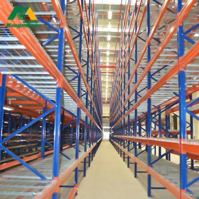 China Corrosion Protection Storage Industrial Heavy Duty Structural Metal Warehouse Shelving Steel Pallet Rack for sale