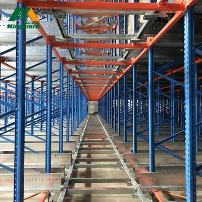 China Corrosion Protection Powder Coating Automatic Warehouse Four Way Shuttle Storage Systems for sale