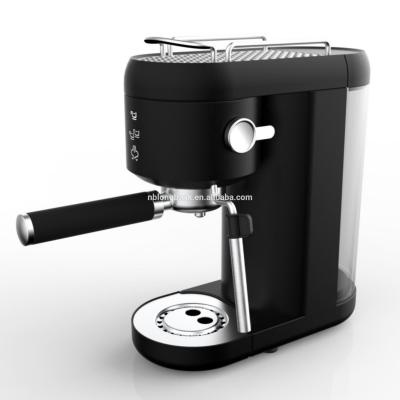 China Hot Selling Household Manual Coffee Machine Overheat Protect Professional Electric Home Use Top Pressure Filter Espresso Coffee Machine for sale