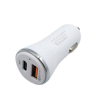 China PD mini 12V 20W qc3.0 qc4.0 fast car charging type mobile phone/Ipad/Camera/PDA/MP3 c usb car charger for Samsung iphone 13 for sale