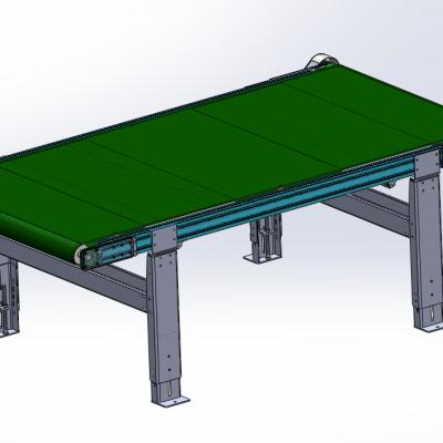 China Anti-static Hot Sale Portable Durable Flexible Packaging PVC Belt Conveyor for sale