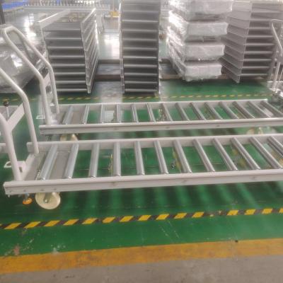 China High Quality Industrial Parts Roller Conveyor Type Transfer Cart for sale