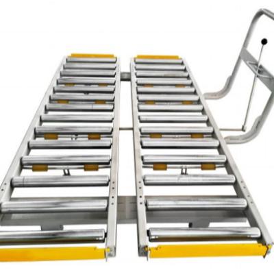 China Popular Industrial Parts Double-Row Portable Track Cart Flexible Packing Mobile Cart for sale