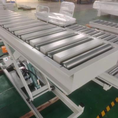 China High Quality Goods Lift 1 Ton Fixed Roller Hydraulic Lifting Table Lifting Machine For Panel Furniture Pallets for sale