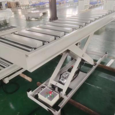 China Goods Lifting High Safety 1 Ton Fixed Roller Hydraulic Lifting Table Elevator Machine for sale