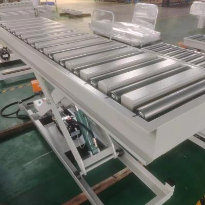China Portable 1T Goods Lifting 3000 Kg Hydraulic Power Tables Roller Elevator for sale