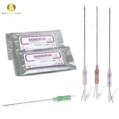 China Nose fio pdo absorbable nose threads tooth l-cannula 19g 100mm for sale