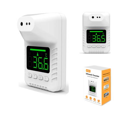 China Industrial Temperature Measuring High Alarm Touchless Temperature No Touch Mini Digital K3X Wall Mounted Thermometer for sale