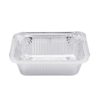 China Bakery Shop 450ml Silver Foil Container For Food Packaging for sale