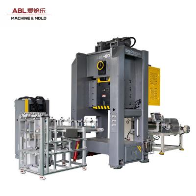 China Factory ABL-80 H-TYPE FIX STROKE PRESS aluminum foil container making machine production line for sale