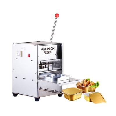 China Manual Food Aluminum Foil Food Container Sealing Machine for sale